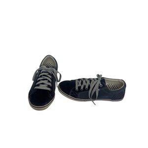 Taos Retro Star Women's Blue Suede Sneakers Size 9.5 Casual Shoes